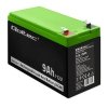 Qoltec Akumulator żelowy | 12V | 9Ah | max.90A | AGM